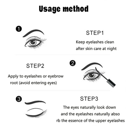 VERONNI 3D Waterproof Mascara No Clumping Easy to Apply & Smudge-Proof Voluminous Mascara Long-Lasting Eye Makeup Cosmetics