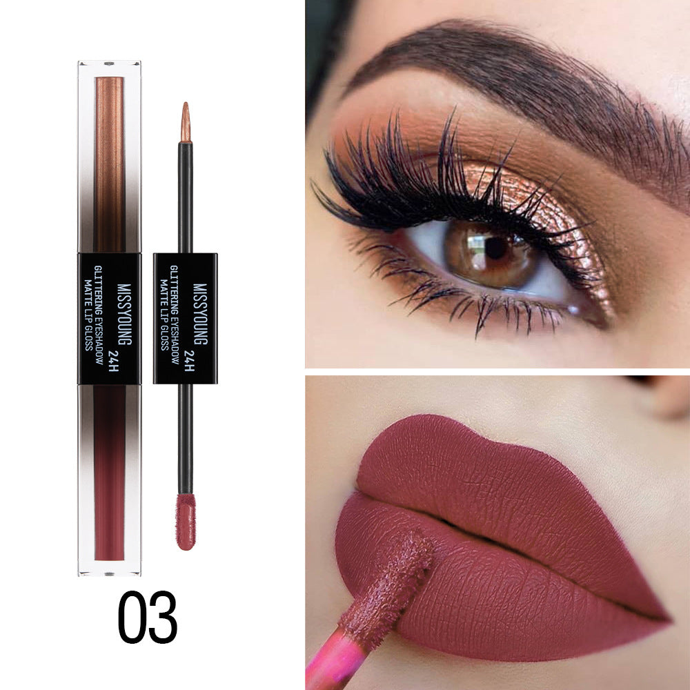 MISSYOUNG Double-ended Monochrome Eye Shadow And Lip Gloss