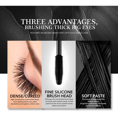 BUSHY 4D Silk Fiber Eyelash Mascara